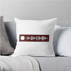 Untitled The Cure - Spotify Code Throw Pillow