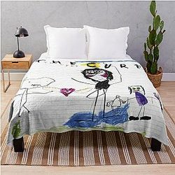 person The Cure Throw Blanket