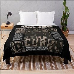 The Cure Band Throw Blanket