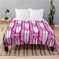 STANDUP for the CURE Fundraiser  Throw Blanket
