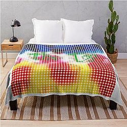 The Cure - The Top Throw Blanket