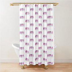 Fight the cure for cancer Shower Curtain