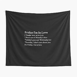 Friday I'm In Love by The Cure Black Tapestry