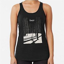 The Cure A Forest winter Racerback Tank Top