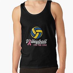 Volleyball For The Cure Sports Game Volleyball  Tank Top