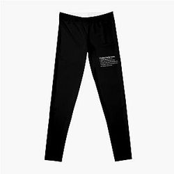 Friday I'm In Love by The Cure Black Leggings