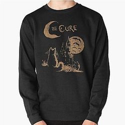 The Cure Cat Moon T-Shirt Pullover Sweatshirt