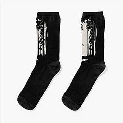 The Cure A Forest Socks