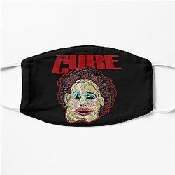 The Cure Band Shirt Flat Mask
