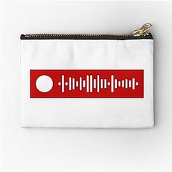 Lovesong The Cure - Spotify Code Zipper Pouch