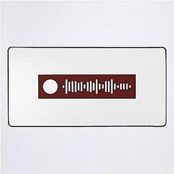 Disintegration The Cure - Spotify Code Desk Mat