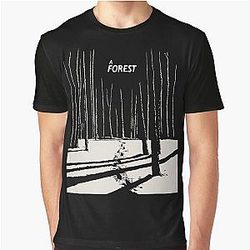 The Cure A Forest winter Graphic T-Shirt