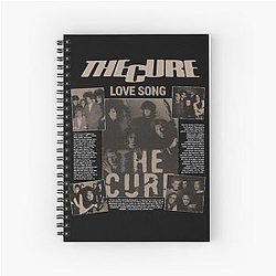The Cure Band Spiral Notebook