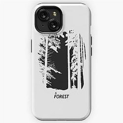 The Cure A Forest reverse iPhone Tough Case