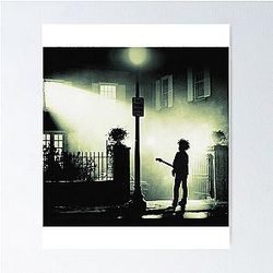 THE CURE + The Exorcist Mashup (The Curexorcist) Poster