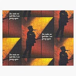 The Cure - Robert Smith silhouette Jigsaw Puzzle