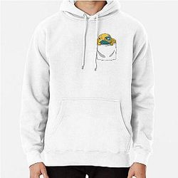 Pocket Bait The Dragon Shirt Design Pullover Hoodie