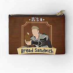 Soren It's a Bread Sandwich the Dragon Prince Zipper Pouch