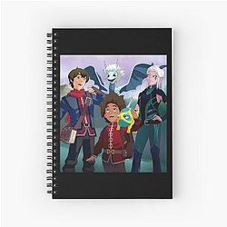 Rayla Ezran Zym Callum The Dragon Prince classique Notebook