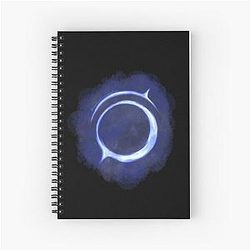 The Dragon Prince - Moon Rune Spiral Notebook