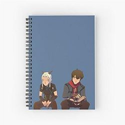 The Dragon Prince Rayla Callum Spiral Notebook