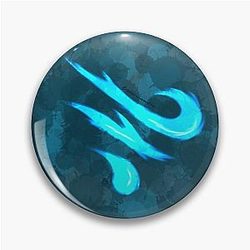 The Dragon Prince Storm Watercolor Pin