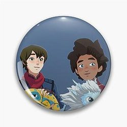 The Dragon Prince Ezran Callum with Bait and Zym Pin