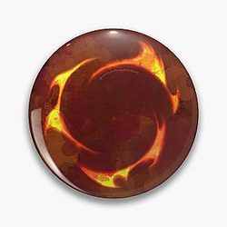 The Dragon Prince Sun Watercolor Pin