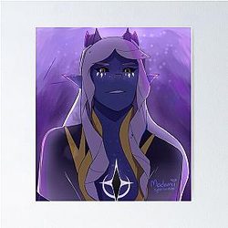 Starry Elf Aaravos Poster - The Dragon Prince Poster