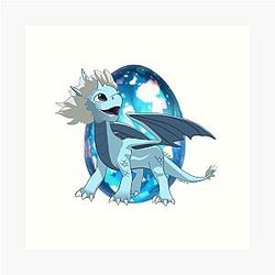 Azymondias The Dragon Prince Art Print
