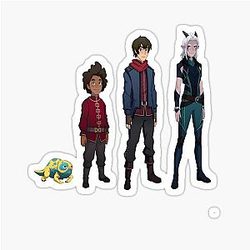 The dragon prince crew sticker