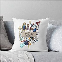 The Dragon Prince Banner Throw Pillow