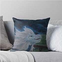 The Dragon Prince Azymondias Throw Pillow