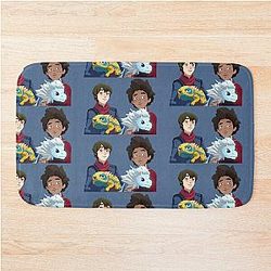 The Dragon Prince Ezran and Callum with Zym Bath Mat