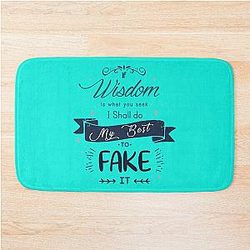 Lujanne If Wisdom is what you seek The Dragon Prince Bath Mat