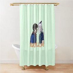 Rayla and Callum, The Dragon Prince Shower Curtain
