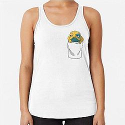 Pocket Bait, The Dragon Prince Shirt Design Racerback Tank Top