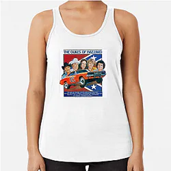 The Dukes of Hazzard Unforgettable Car Chases The Dukes Of Hazzard Tank Tops