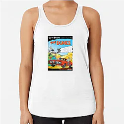 The Dukes of Hazzard The World Is A County The Dukes Of Hazzard Tank Tops