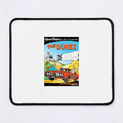 The Dukes of Hazzard The World Is A County The Dukes Of Hazzard Mouse Pads
