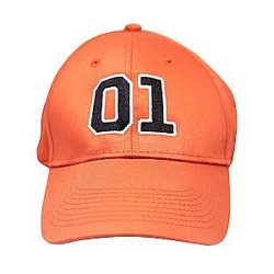The Dukes of Hazzard Orange Baseball Cap Hat (Youth, Adjustable)