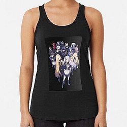 Protagonists of The Eminence in Shadow Racerback Tank Top RB0104