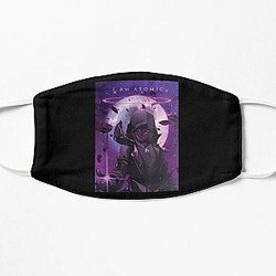 I AM ATOMIC Purple Theme - The Eminence in Shadow Cid Flat Mask RB0104