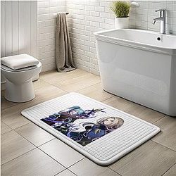 The Eminence In Shadow LA 2201 - Features the secret Shadow Garden group The Eminence In Shadow Bath Mats