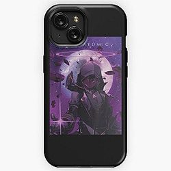 I AM ATOMIC Purple Theme - The Eminence in Shadow Cid iPhone Tough Case RB0104