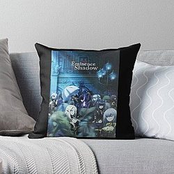 The Eminence in Shadow in Crowd Throw Pillow RB0104