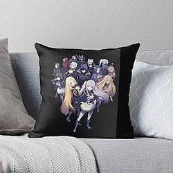 Protagonists of The Eminence in Shadow Throw Pillow RB0104
