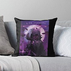 I AM ATOMIC Purple Theme - The Eminence in Shadow Cid Throw Pillow RB0104