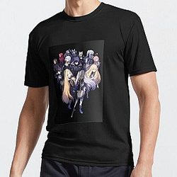 Protagonists of The Eminence in Shadow Active T-Shirt RB0104