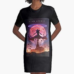 I AM ATOMIC - The Eminence in Shadow Cid Graphic T-Shirt Dress RB0104
